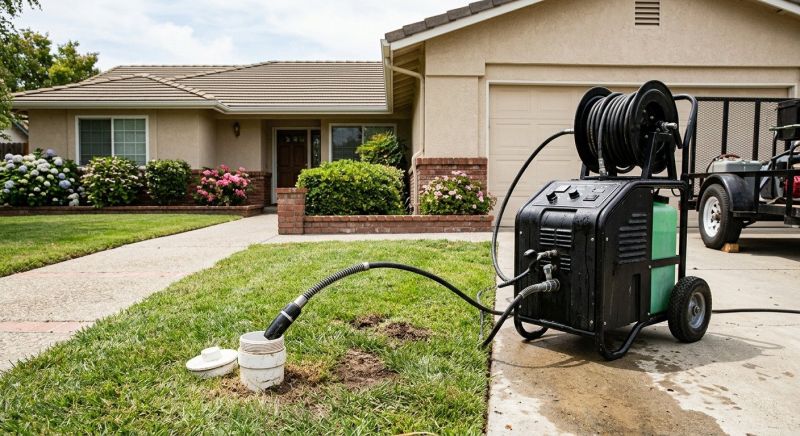 Sewer Line Cleaning in Fredericksburg, VA